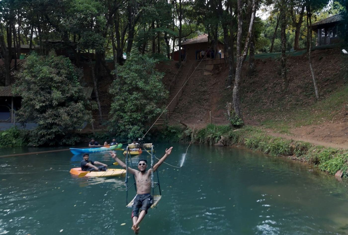 Water Zipline